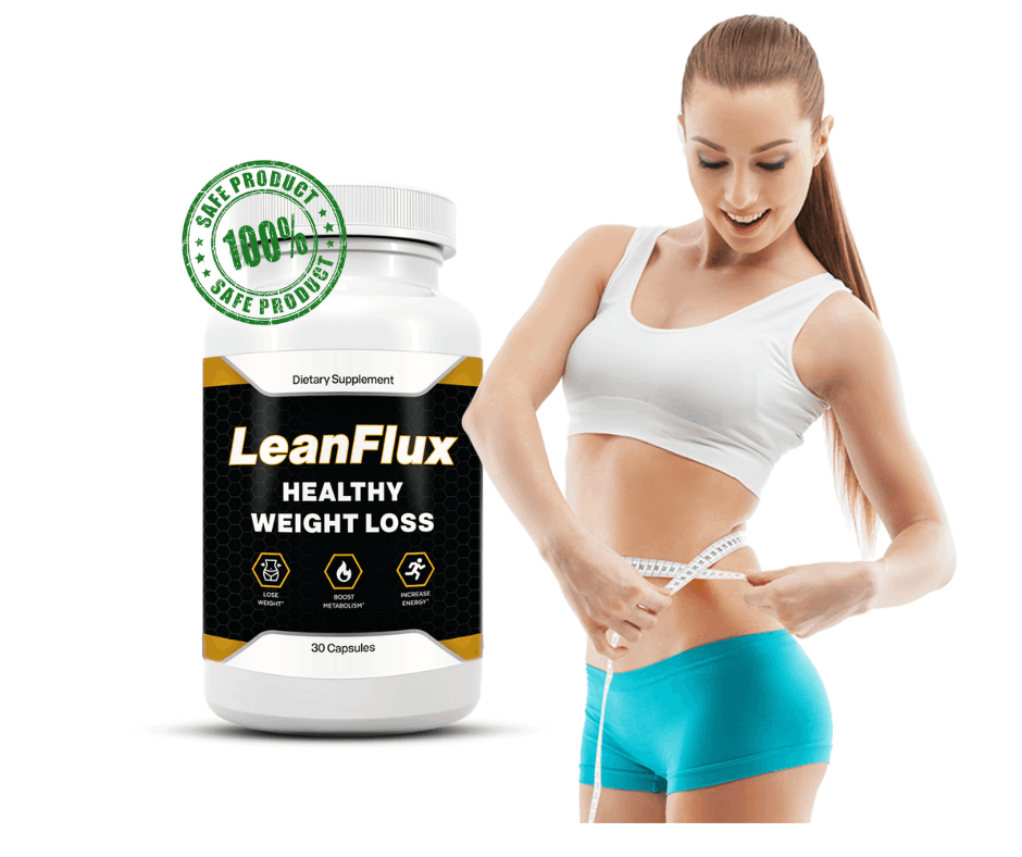 LeanFlux 1 bottle with girl